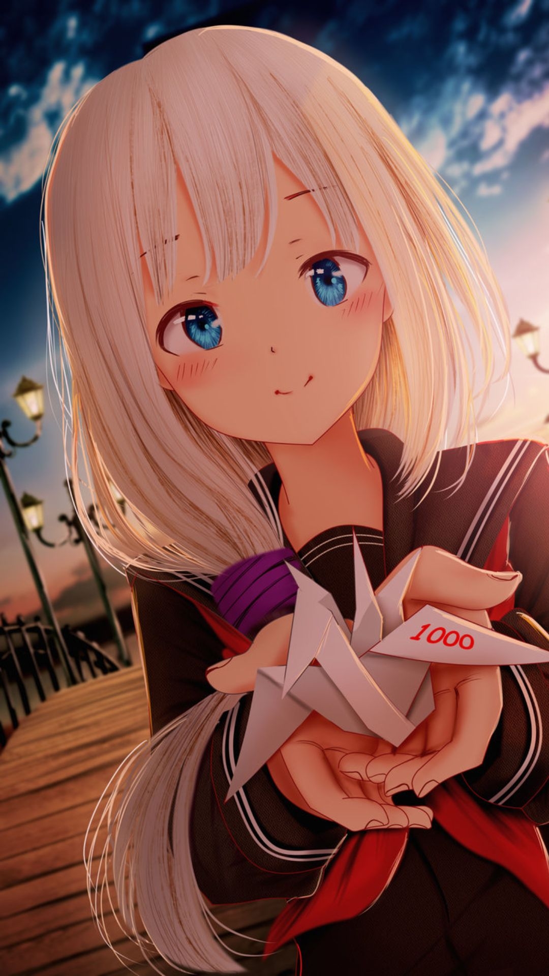 1080x1920 Cute Anime Girl Wallpaper Cute Anime Girl Background Download, Phone