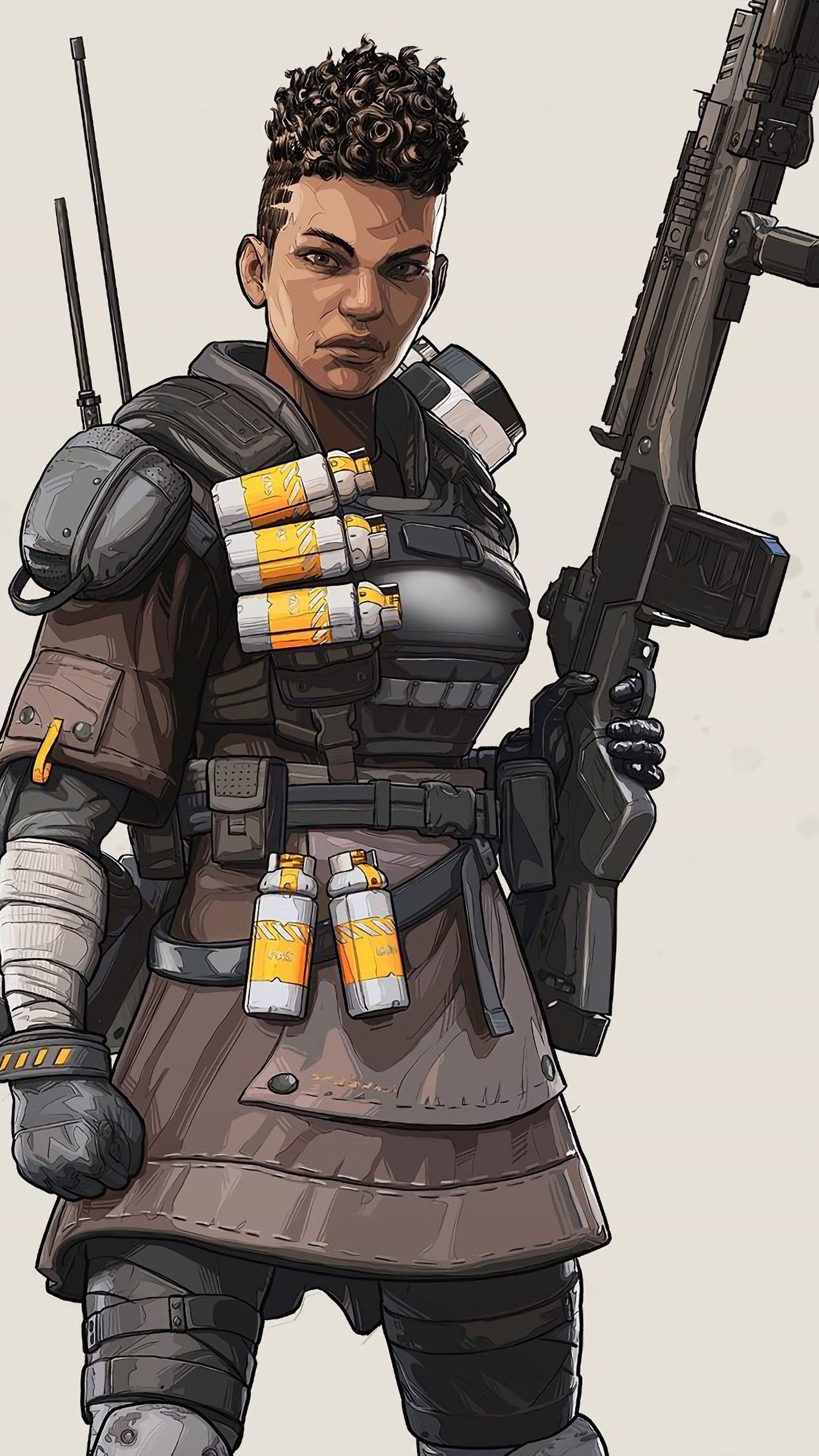 2160x3840 Bangalore Apex Legends. Character wallpaper, Female armor, Mobile, Phone