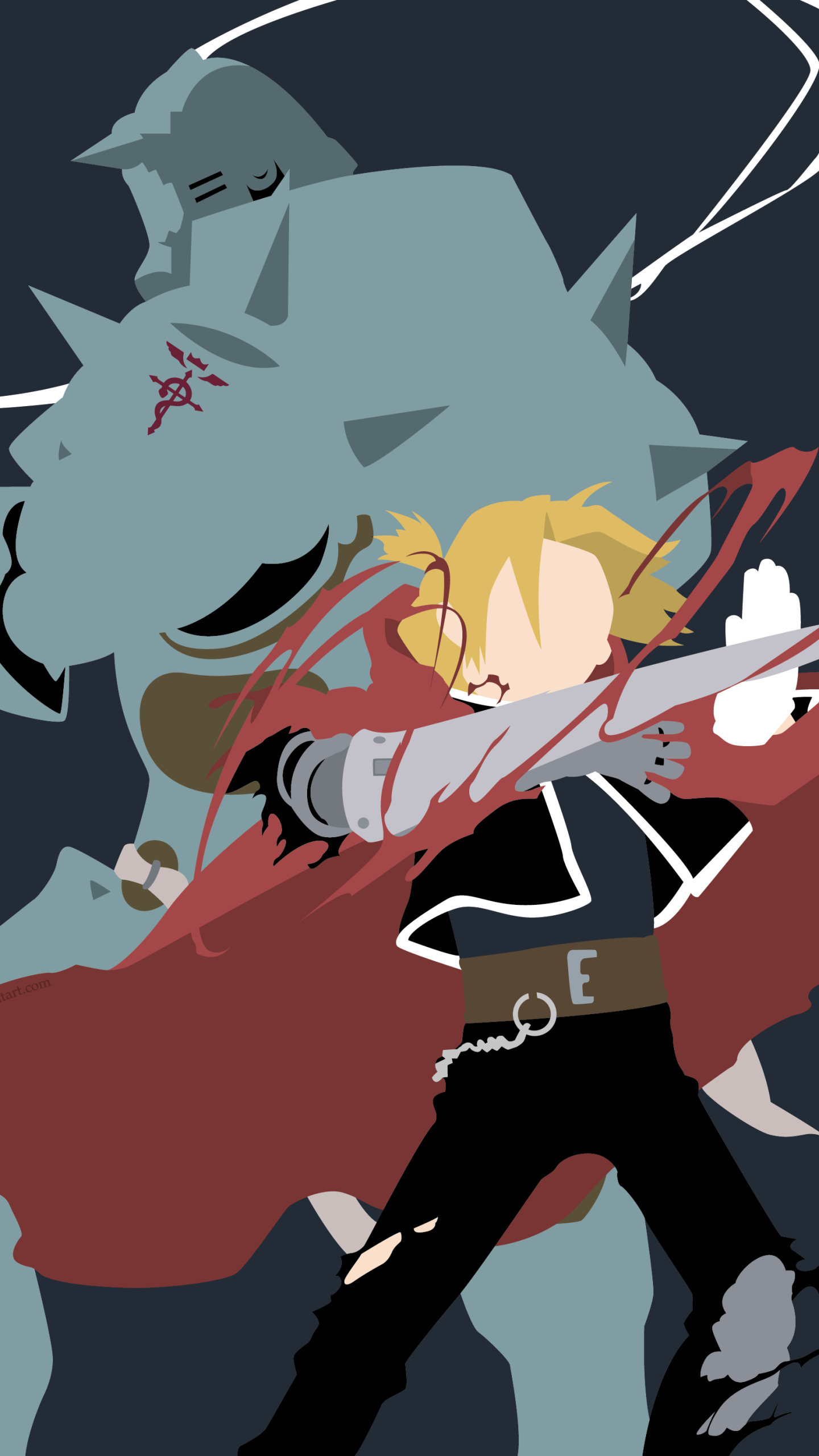 1440x2560 Anime FullMetal Alchemist, Phone