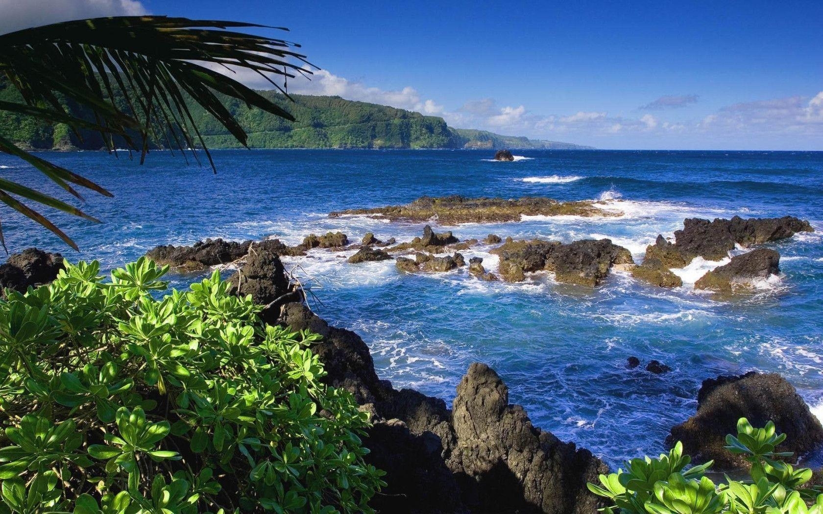 1680x1050 Sea View in the Summer Time widescreen wallpaper. Wide, Desktop