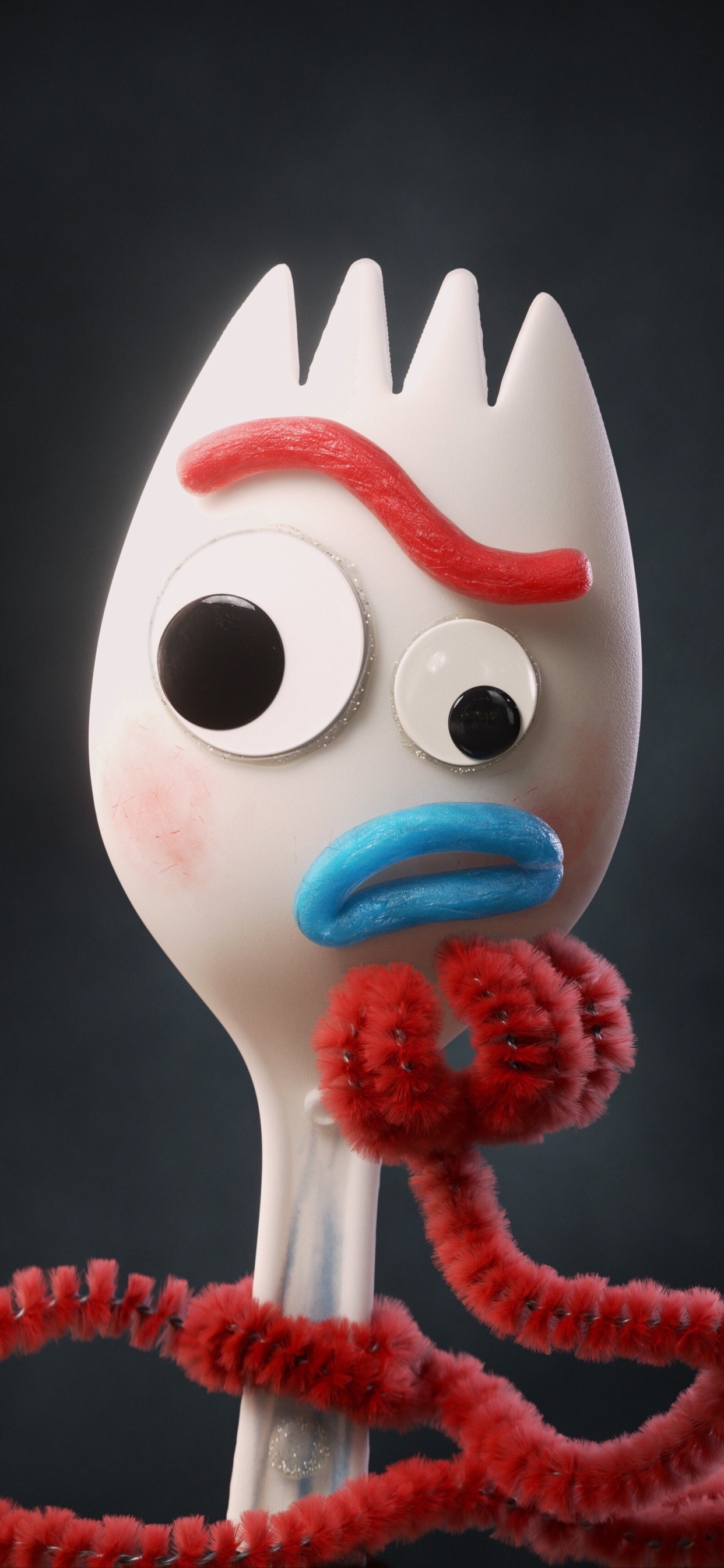 1250x2690 Forky In Toy Story 4 iPhone XS MAX Wallpaper, HD, Phone
