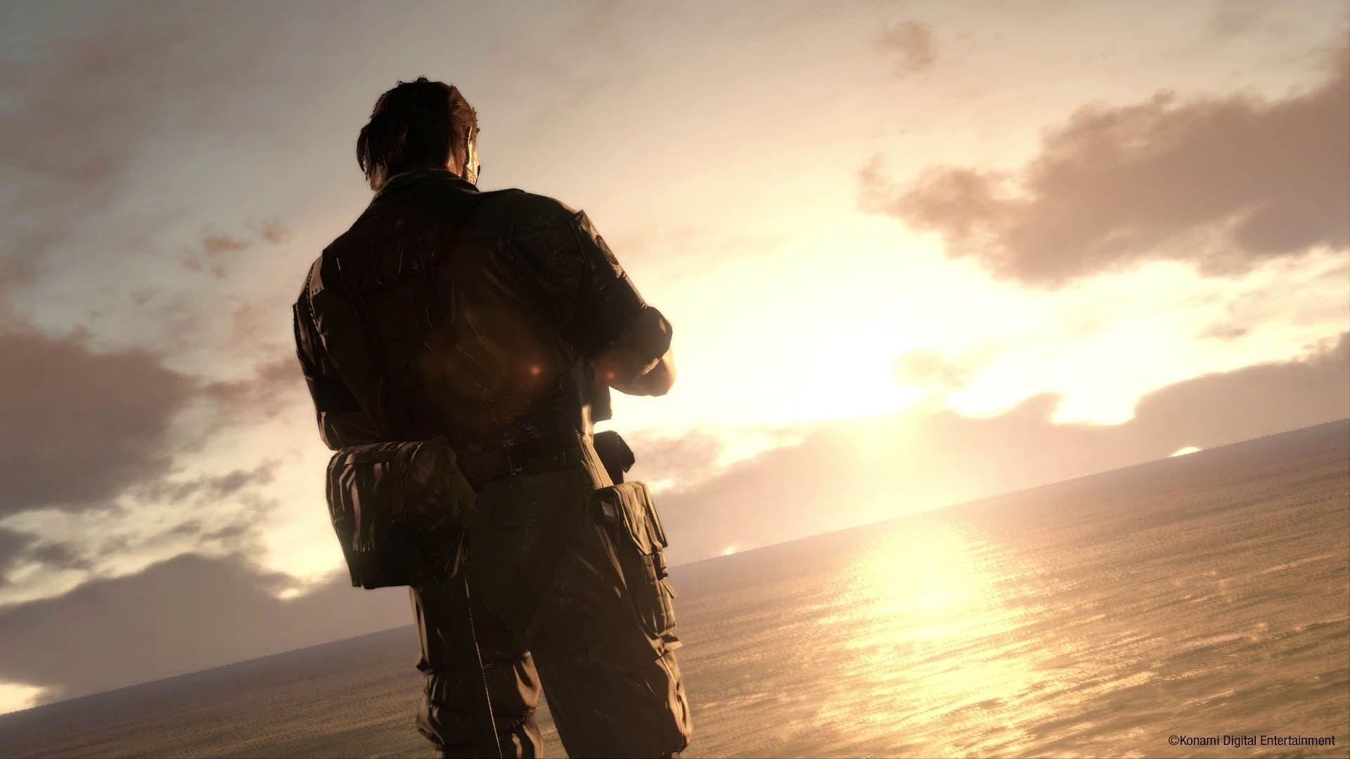 1920x1080 Big Boss at Sunrise Gear Solid V: The Phantom Pain, Desktop