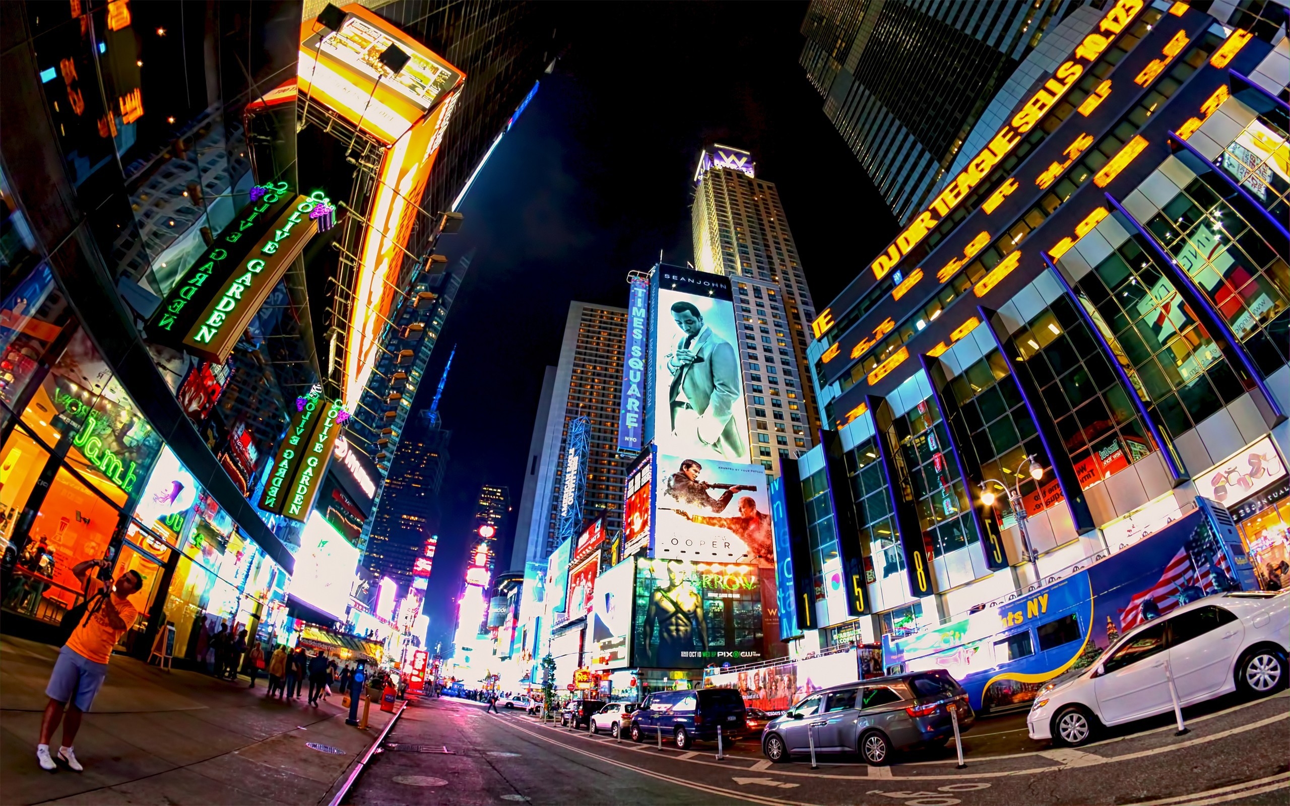 2560x1600 Times Square Wallpaper HD, Desktop
