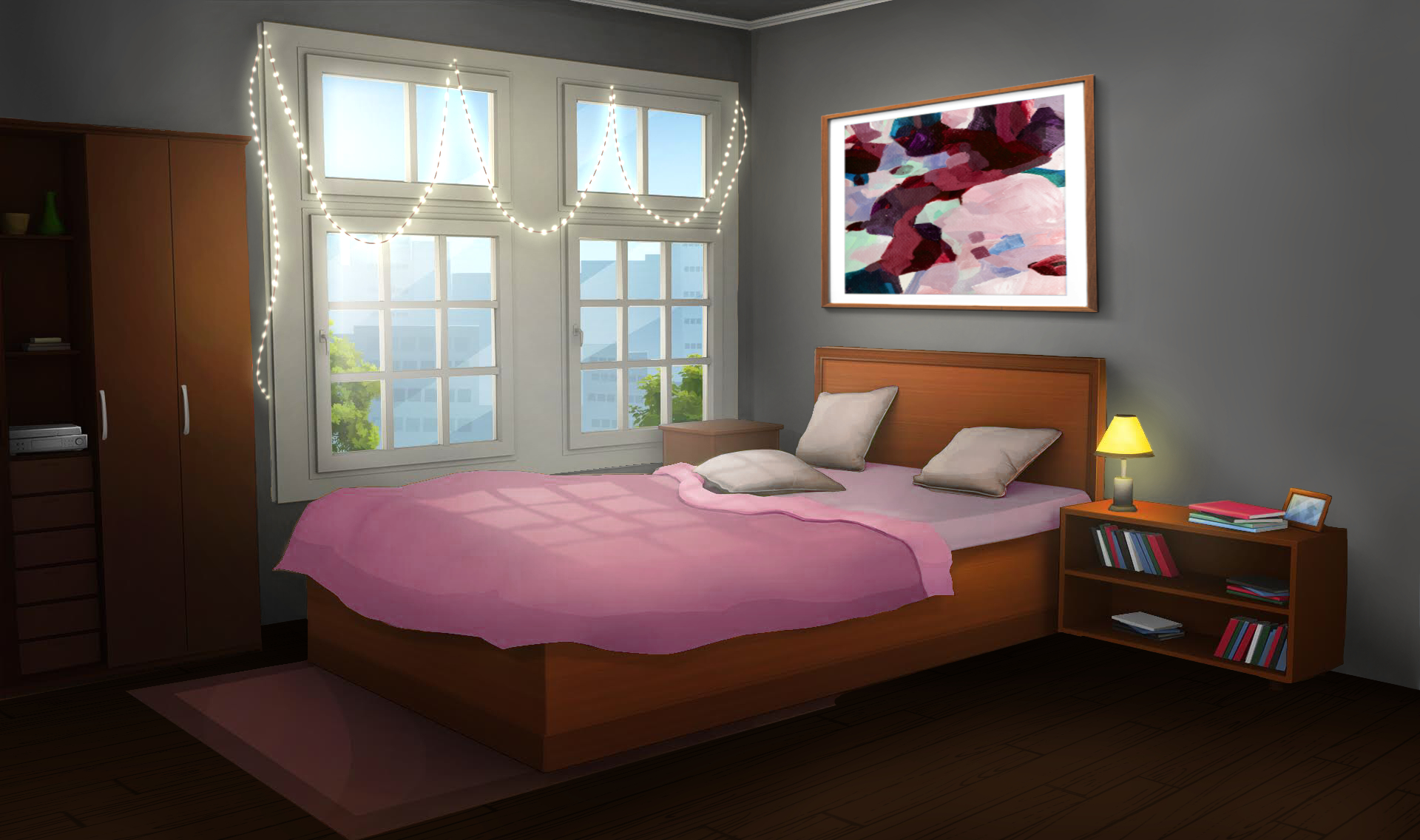 1920x1140 INT. PINK GIRLS BEDROOM. Design de quarto, Desktop