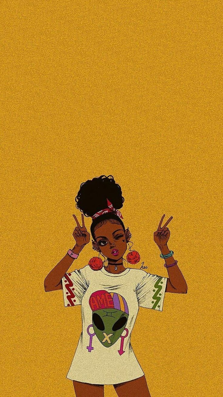 740x1310 Black Girl Aesthetic Wallpaper Free Black Girl Aesthetic, Phone