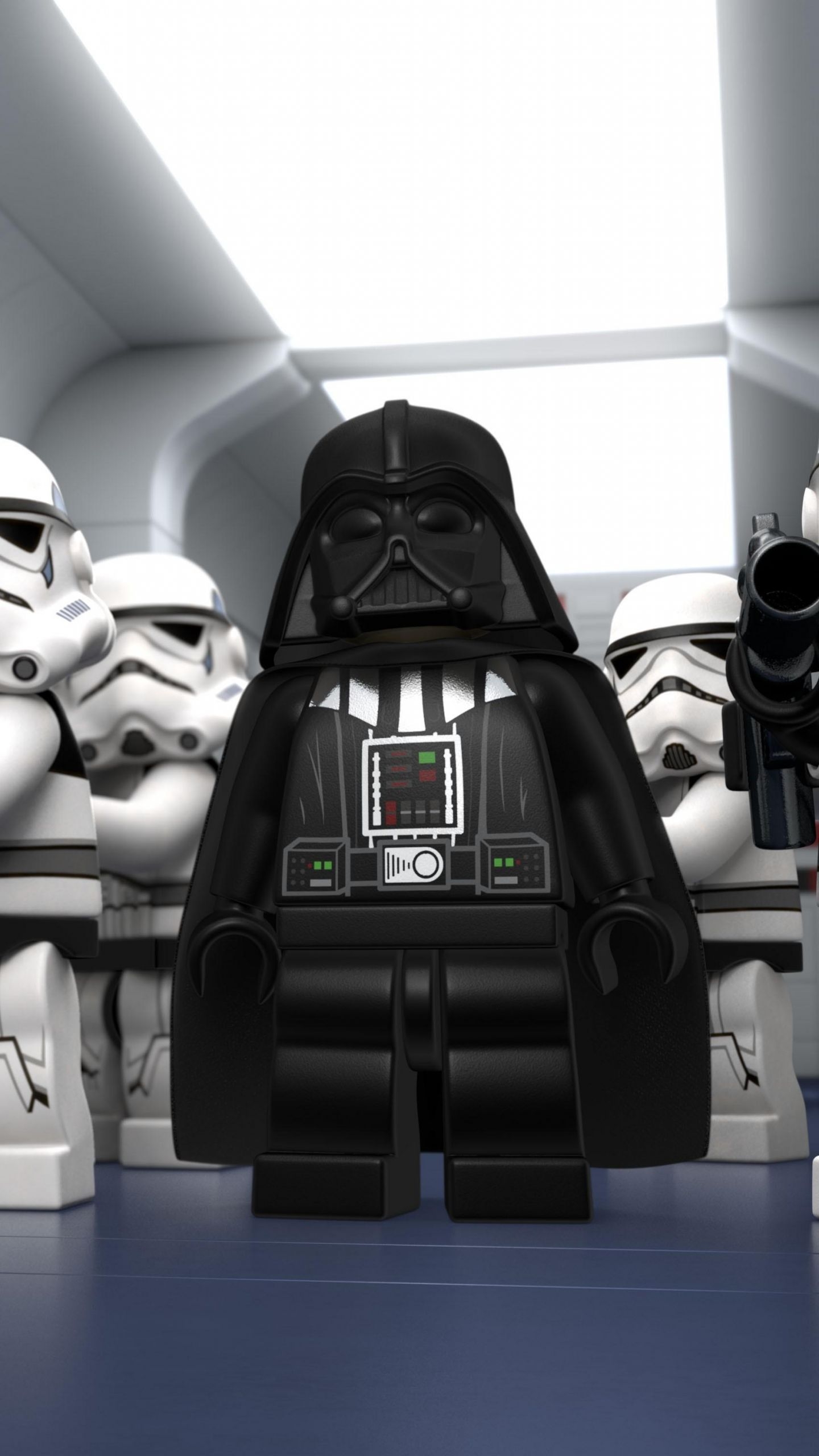 1440x2560 Lego Darth Vader 3D Desktop HD Wallpaper, Phone