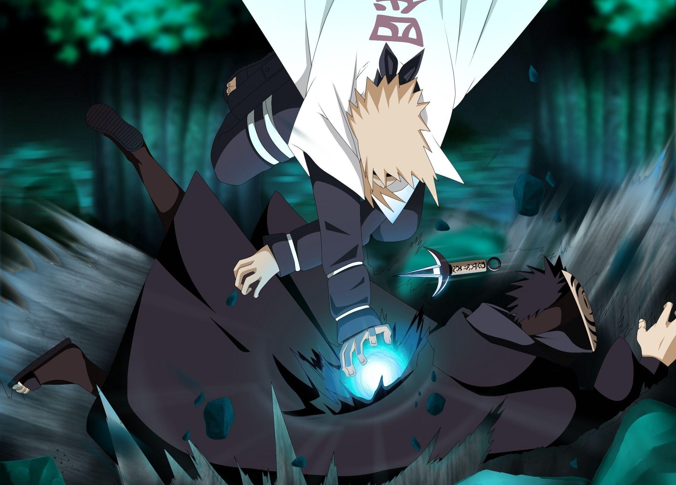 2240x1600 Minato Vs Obito, Desktop