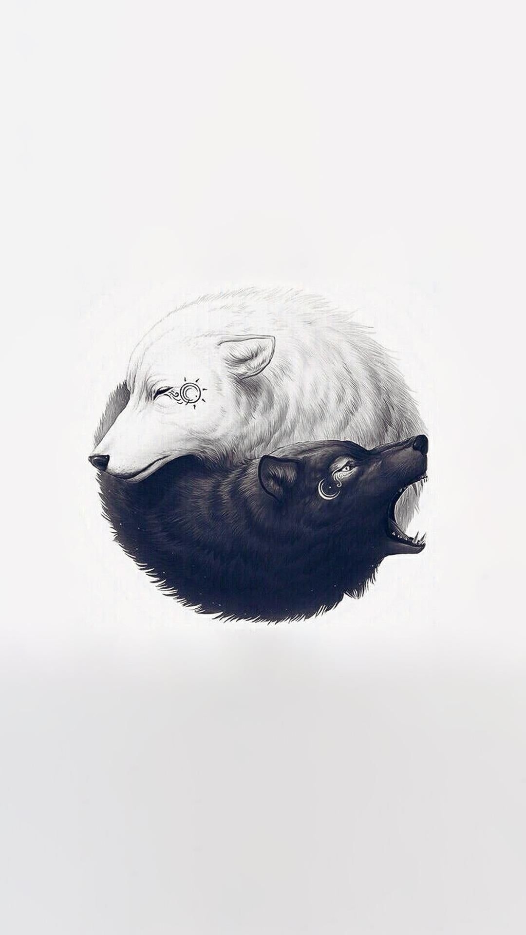 1080x1920 Yin Yang [Custom Edit]. iPhone X Wallpaper X Wallpaper HD, Phone