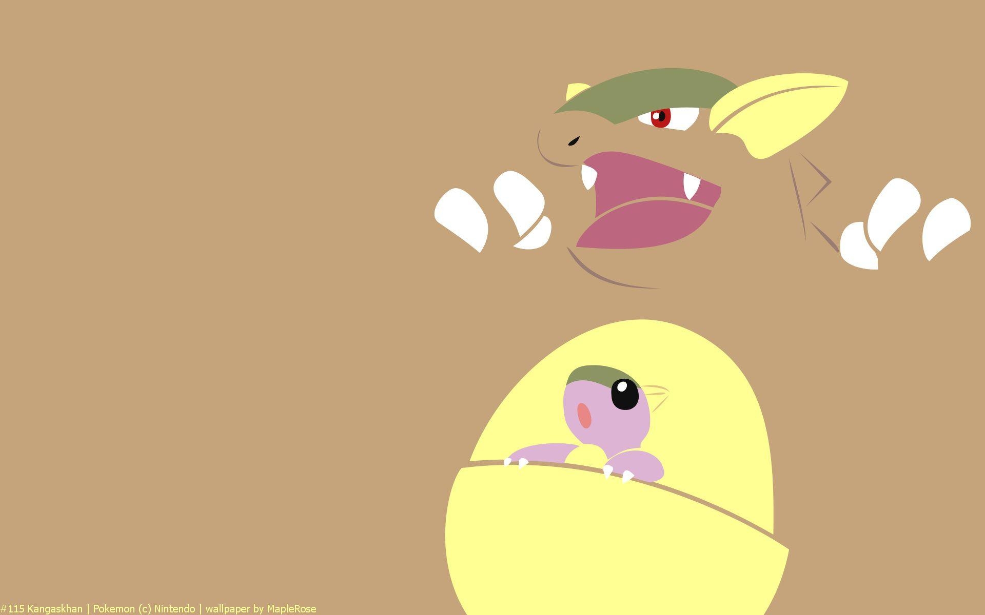 1920x1200 Kangaskhan Pokemon HD Wallpaper HD wallpaper, iPhone, Desktop