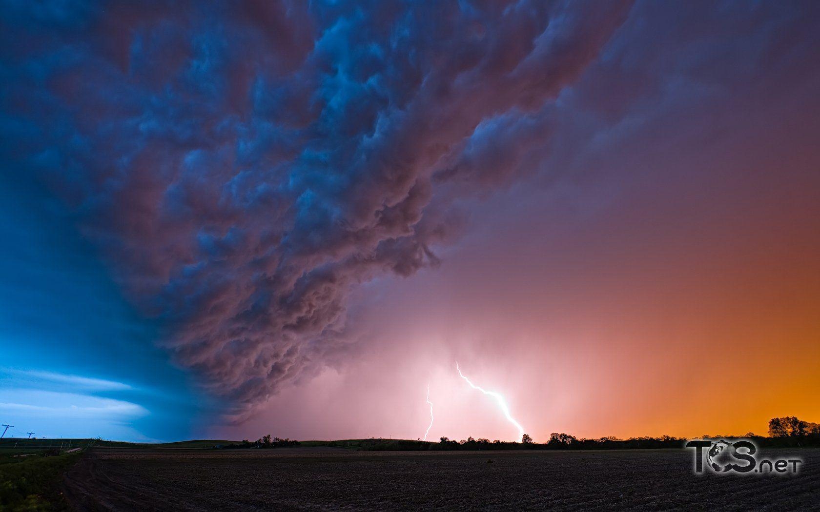 1680x1050 Severe Thunderstorm Wallpaper Download Desktop, Desktop