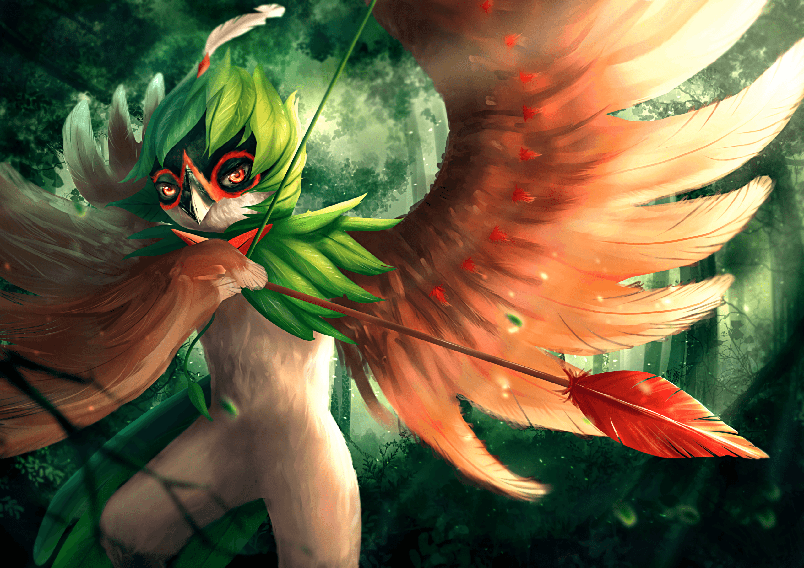 2560x1810 Decidueye (Pokémon) HD Wallpaper, Desktop