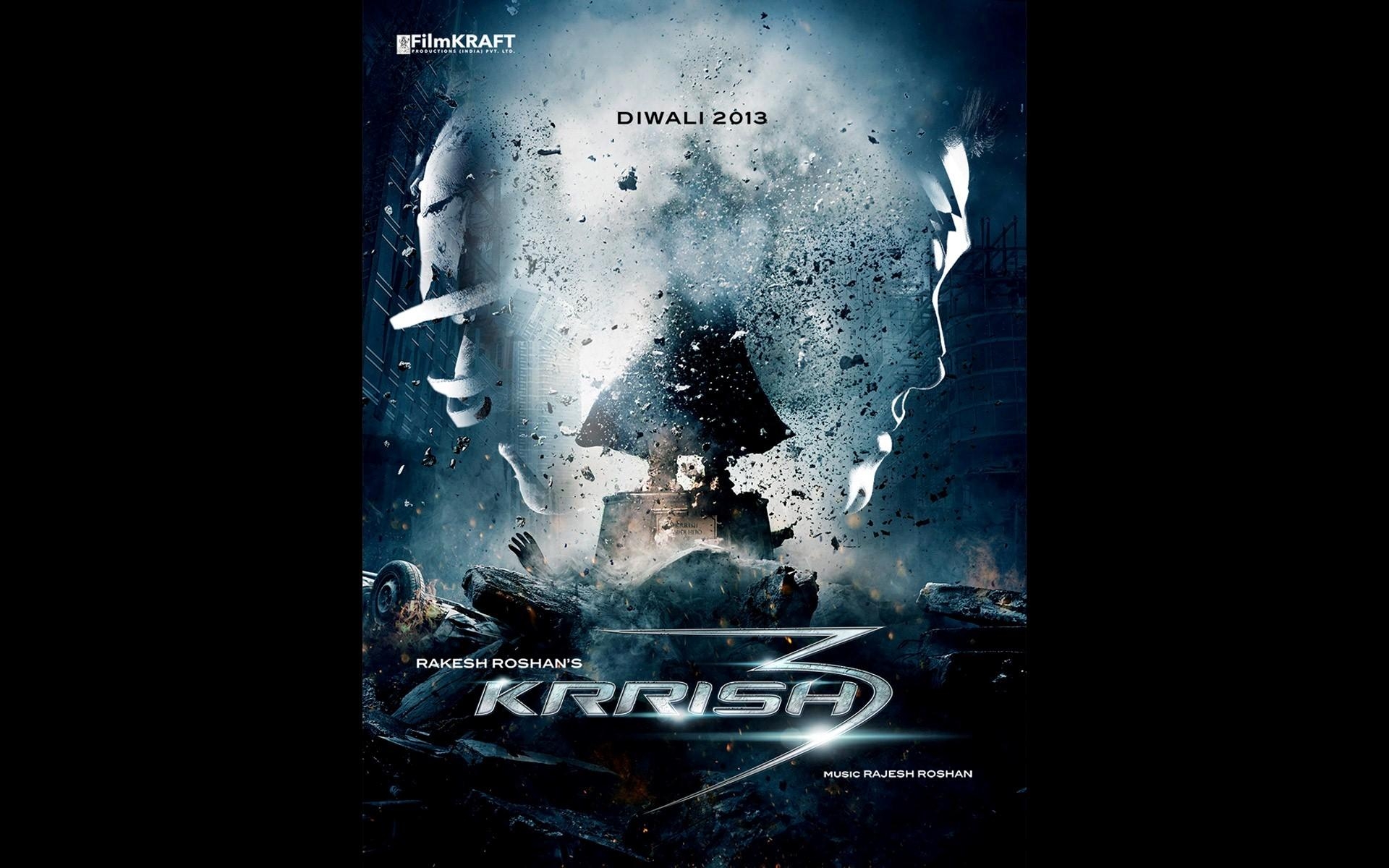 1920x1200 Album Poster Image of Movie Krrish 3, Desktop