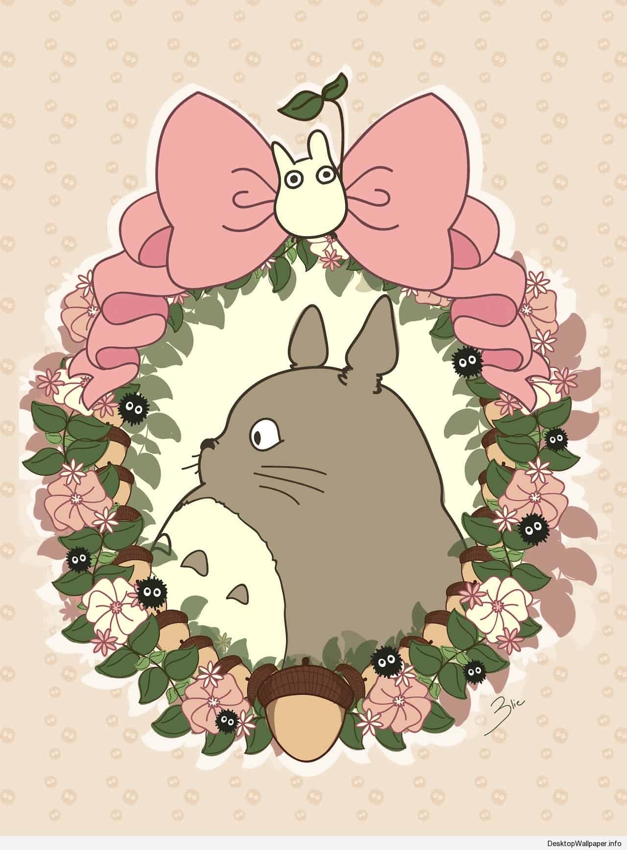 1280x1740 Kawaii Totoro Wallpaper Free Kawaii Totoro Background, Phone