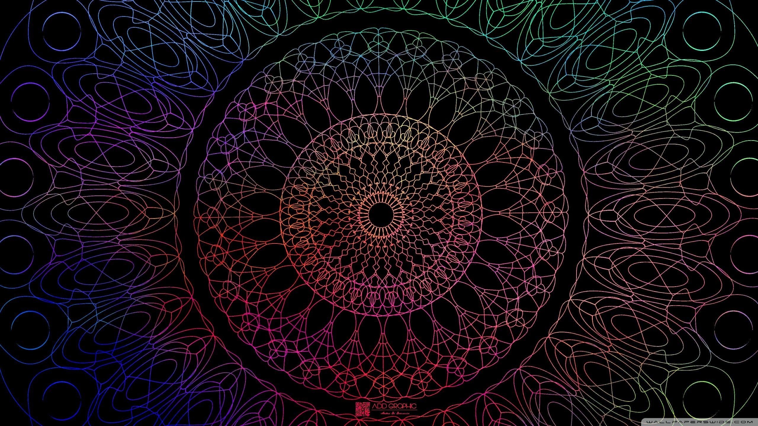 2560x1440 Mandala Wallpaper HD, Desktop