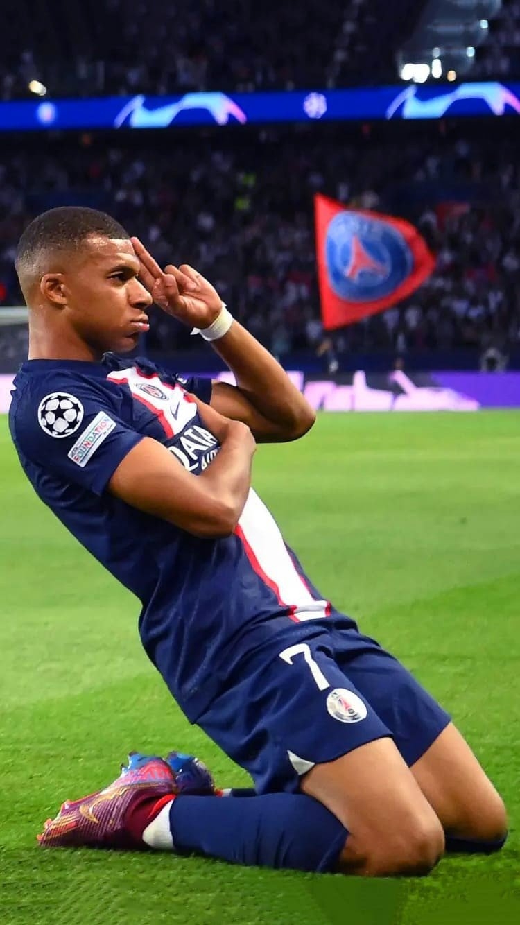 750x1340 Mbappe Wallpaper, Phone