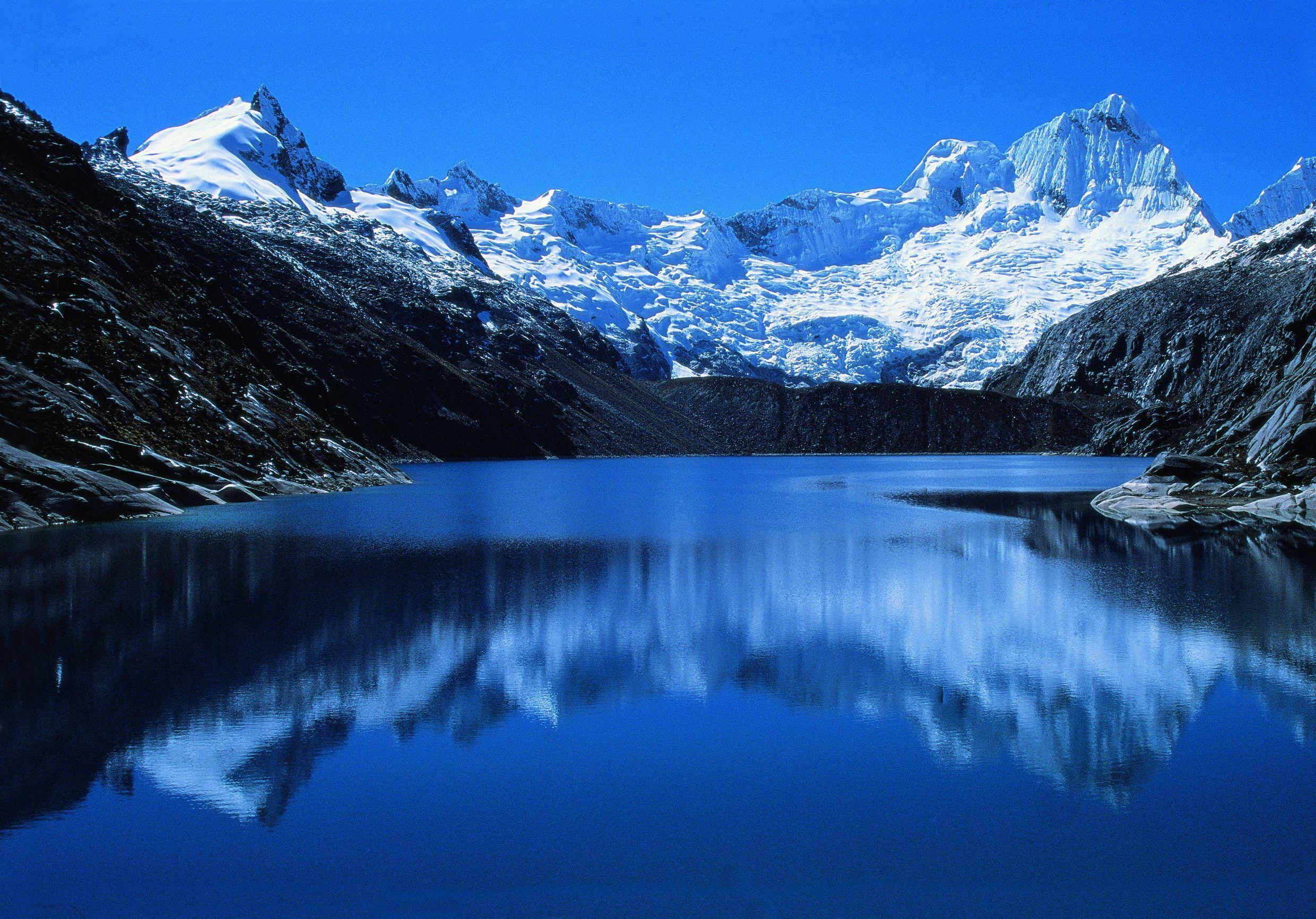 2480x1740 Blue lake in Peru wallpaper and image, picture, photo, Desktop