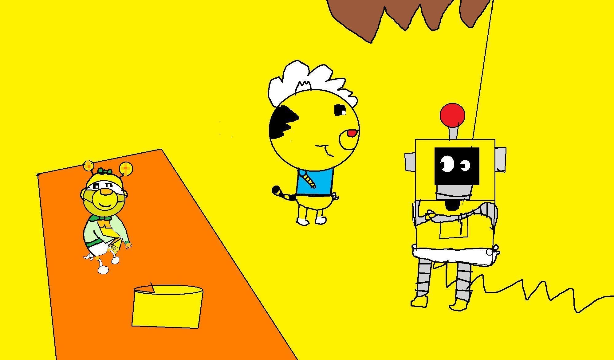 2000x1180 Baby Plex Rintoo & Mouse Gabba Gabba Fan Art 16923927, Desktop