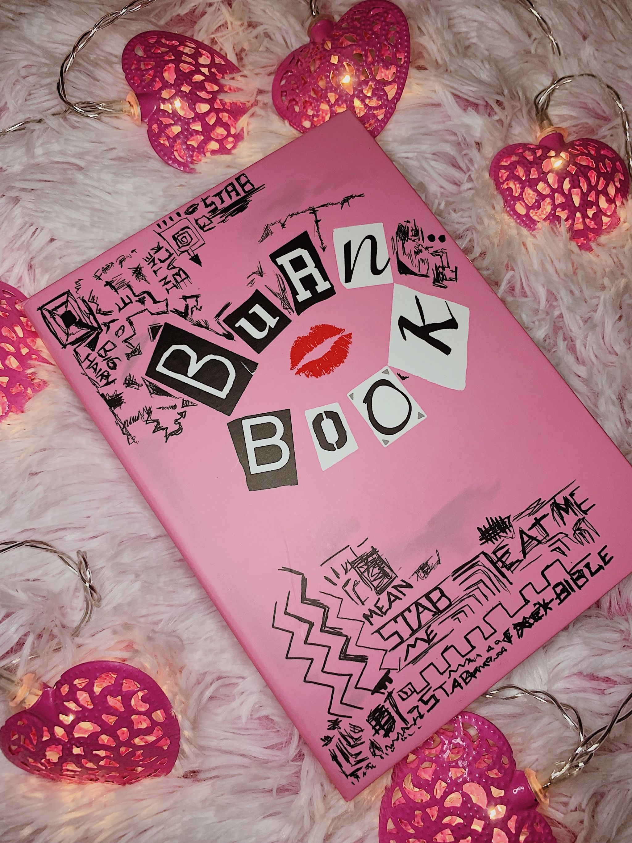 2050x2740 Mean Girls x Storybook Cosmetics Burn Book Palette Swatches & Review Lune. Storybook cosmetics, Pastel pink aesthetic, Mean girls, Phone