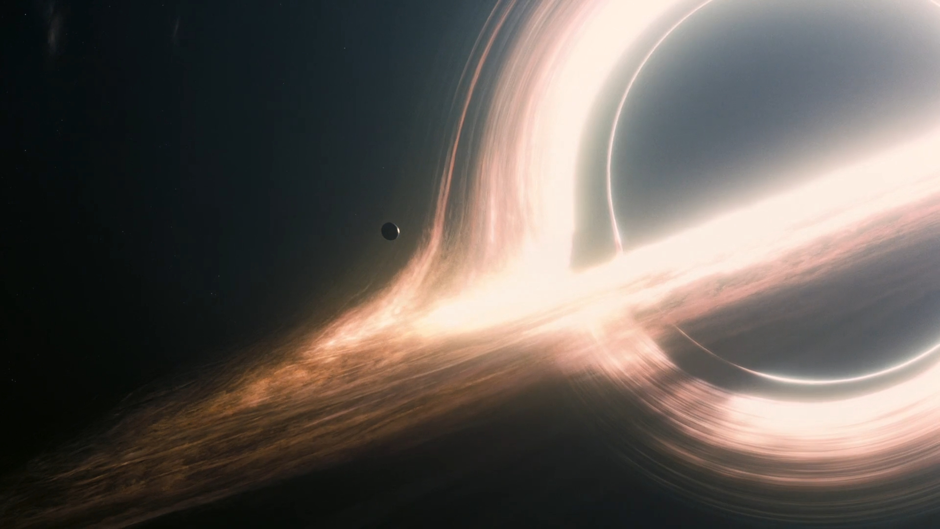 1920x1080 Gargantua Black Hole Wallpaper 4k Picture Of Hole 2018, Desktop