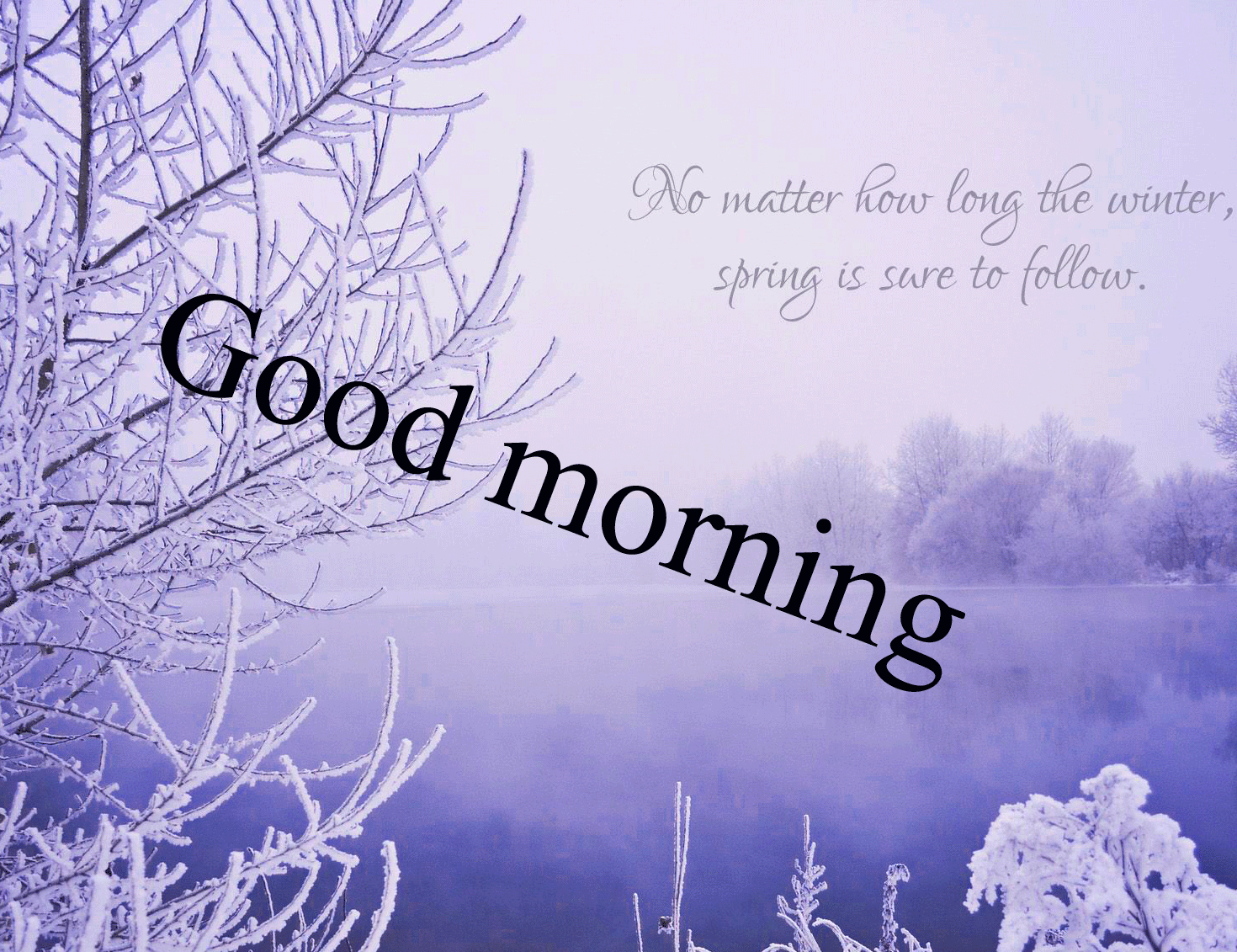 1470x1140 Good Morning Beautiful Winter Wallpaper, Desktop