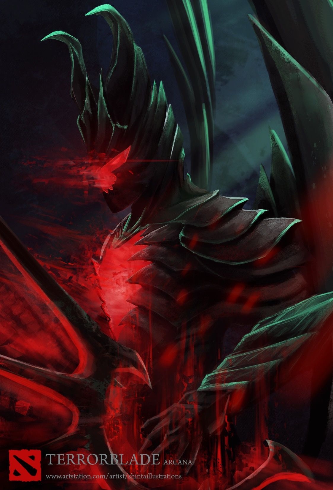 1130x1650 TerrorBlade. Dota 2 wallpaper, Dota 2 wallpaper hd, Dota 2, Phone