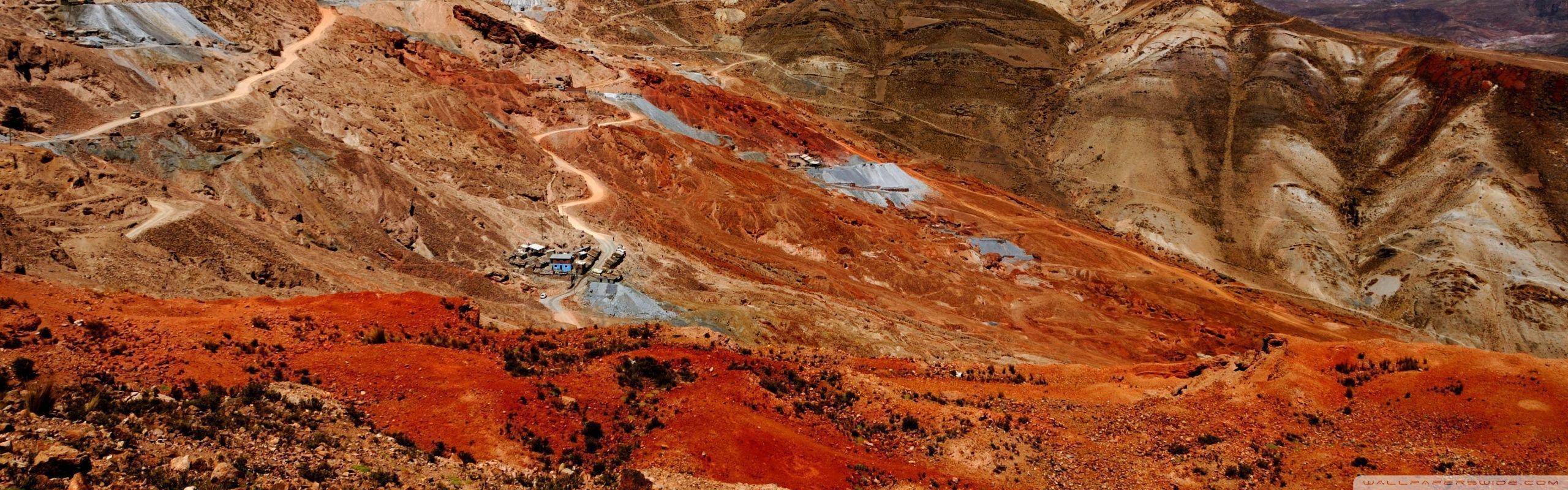 2560x800 Bolivia Potosi Mines HD desktop wallpaper, Fullscreen, Mobile, Dual Screen