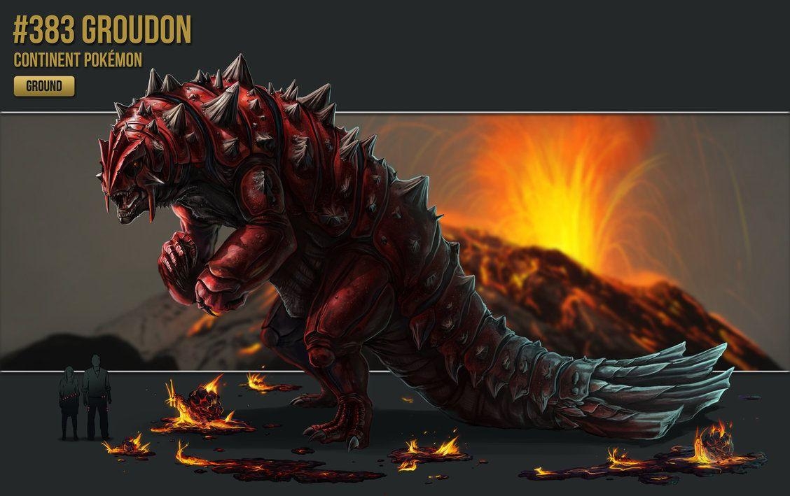 1130x710 Groudon, Desktop