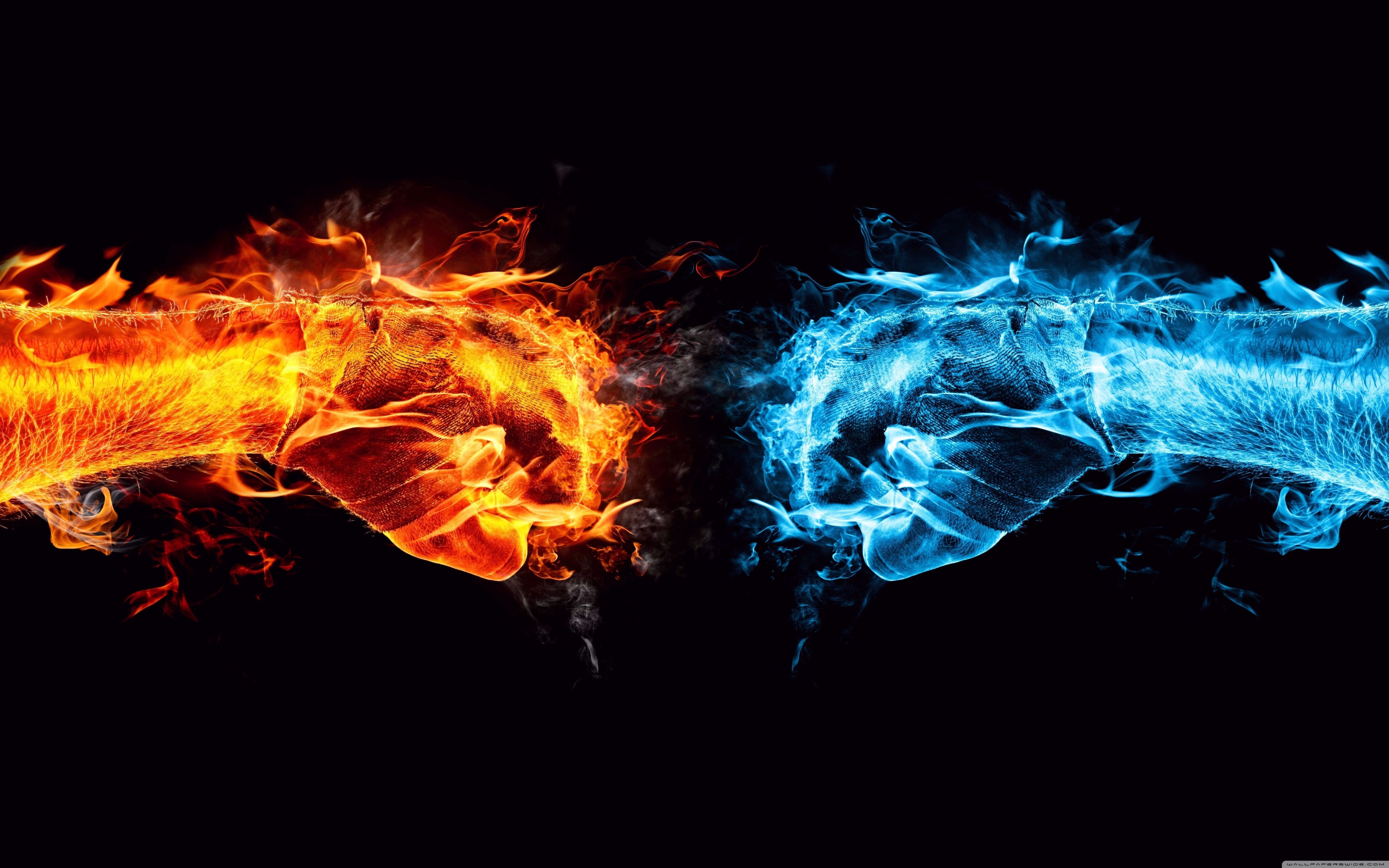 5120x3200 Fire and Water Wallpaper Free Fire and Water Background, Desktop