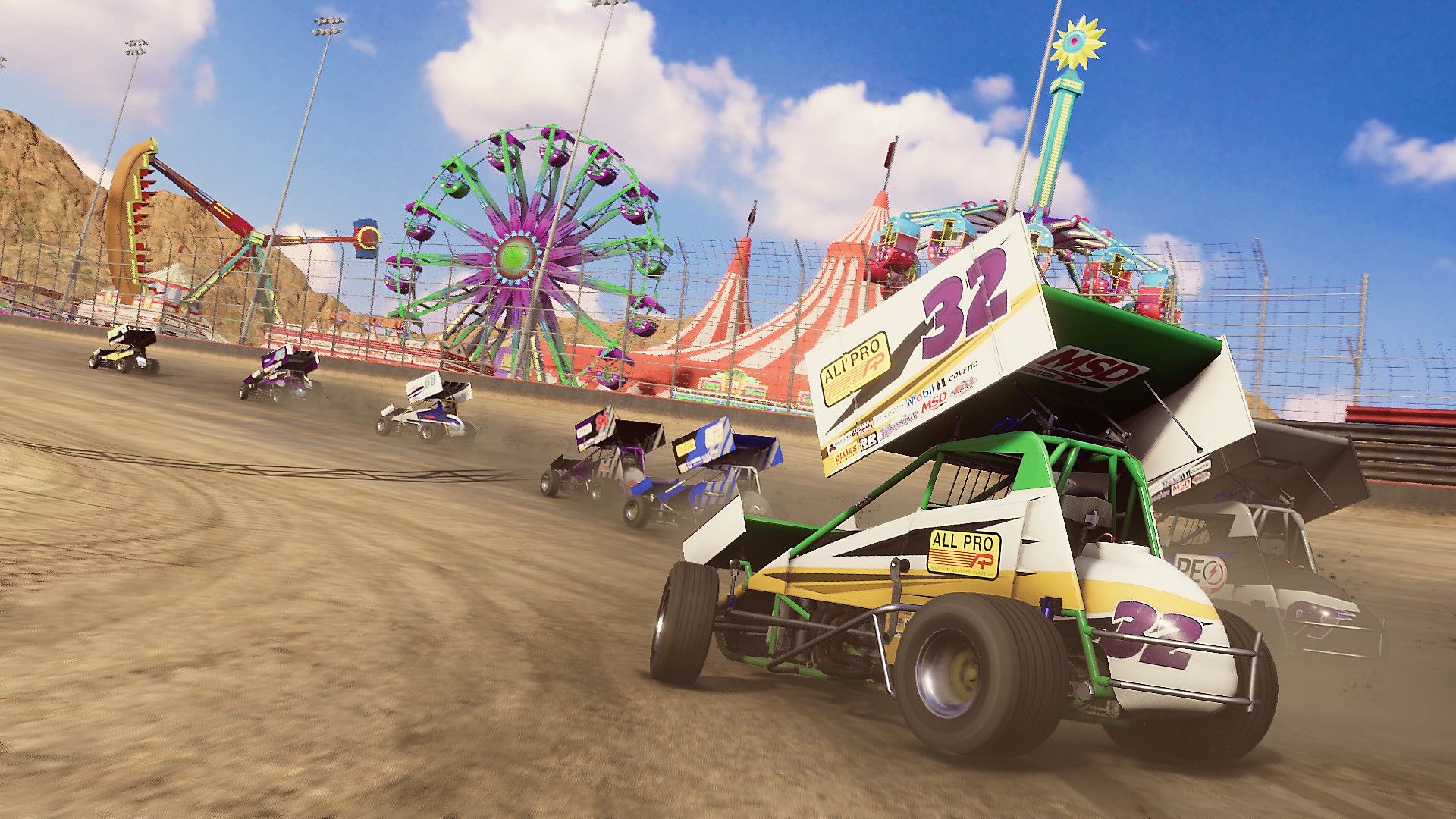 1920x1080 Tony Stewart's Sprint Car Racing Game, Desktop