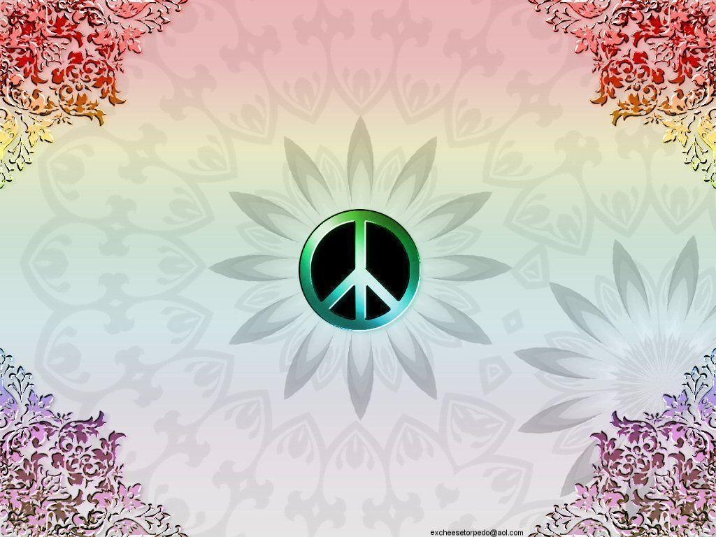 1030x770 Heart Peace Sign Wallpaper, Desktop