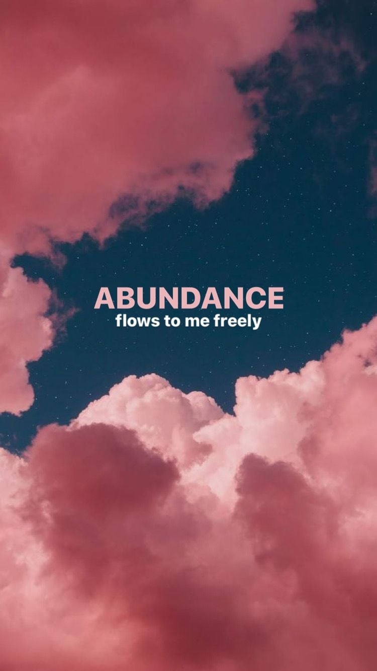 750x1340 Abundance flows to me freely. Positive.com, Phone