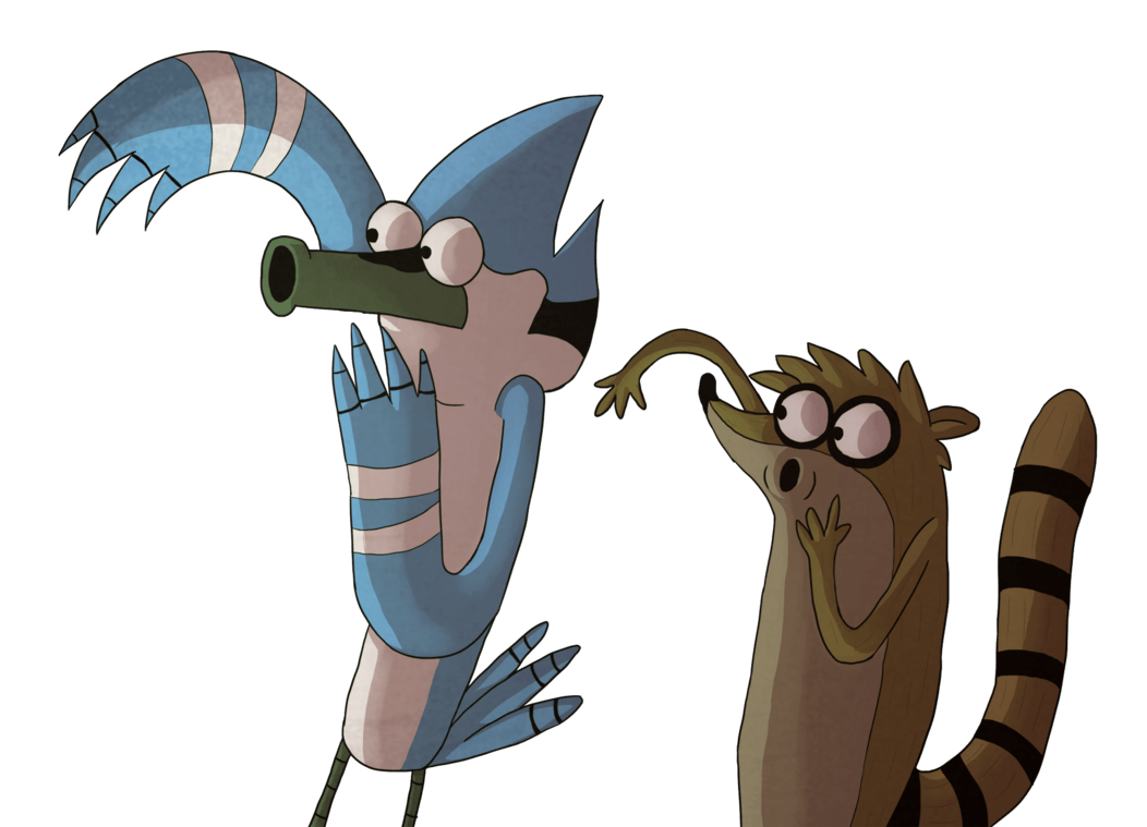 1060x760 Mordecai And Rigby Wallpaper #traffic Club, Desktop