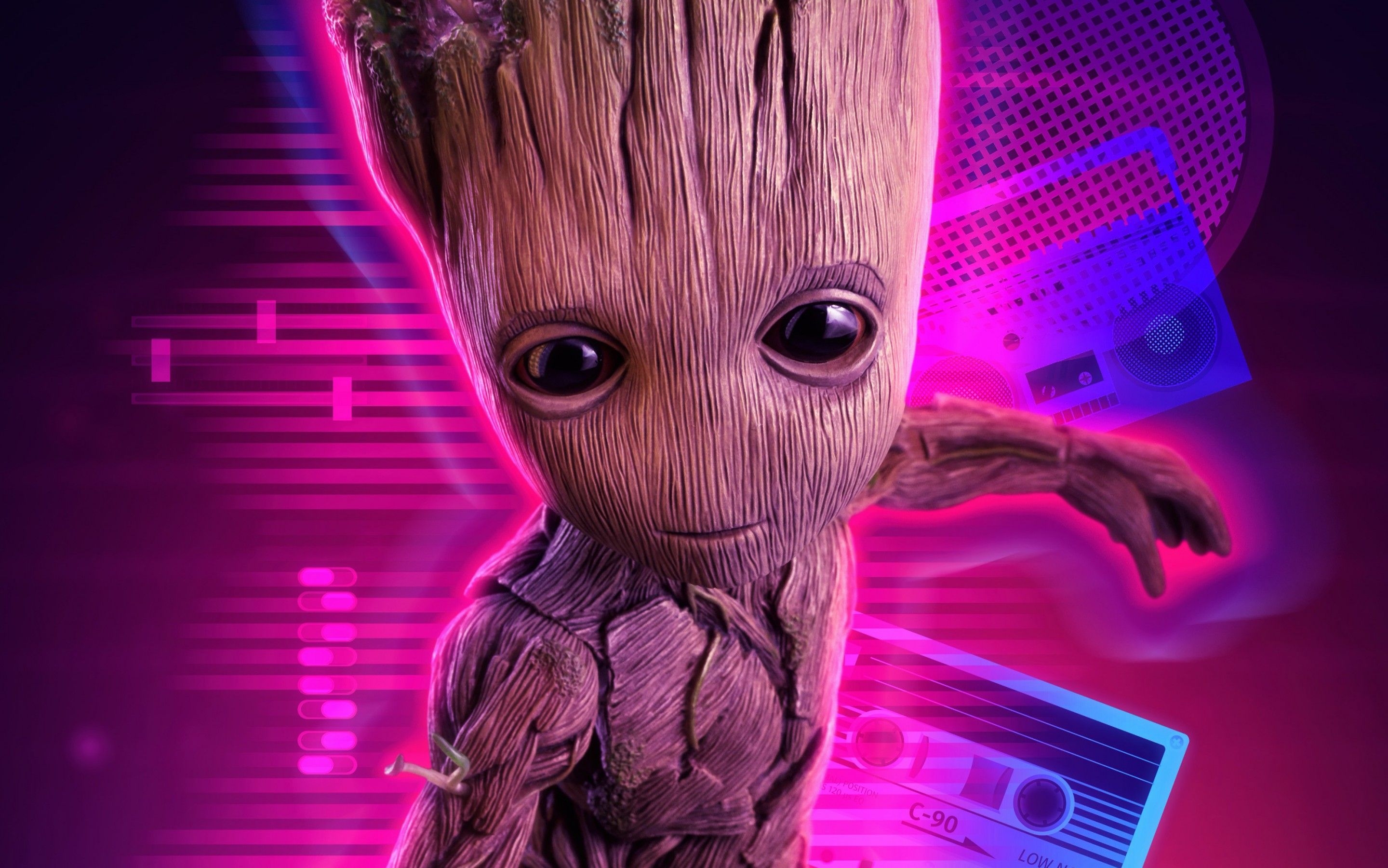 2880x1800 4k Baby Groot  Hot Desktop and background for your PC and mobile, Desktop