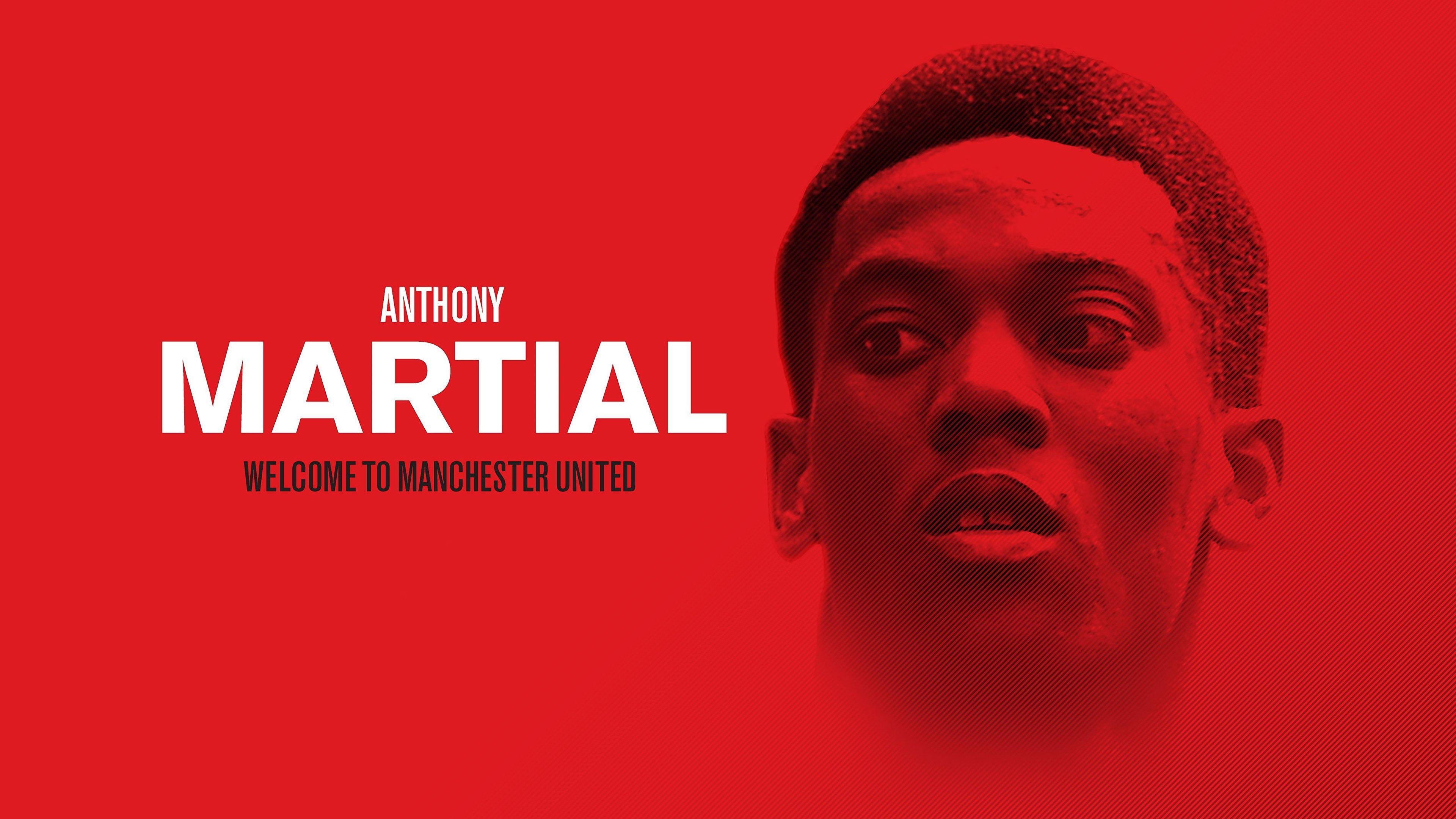 3840x2160 Anthony Martial 2016 Manchester United 4K Wallpaper, Desktop