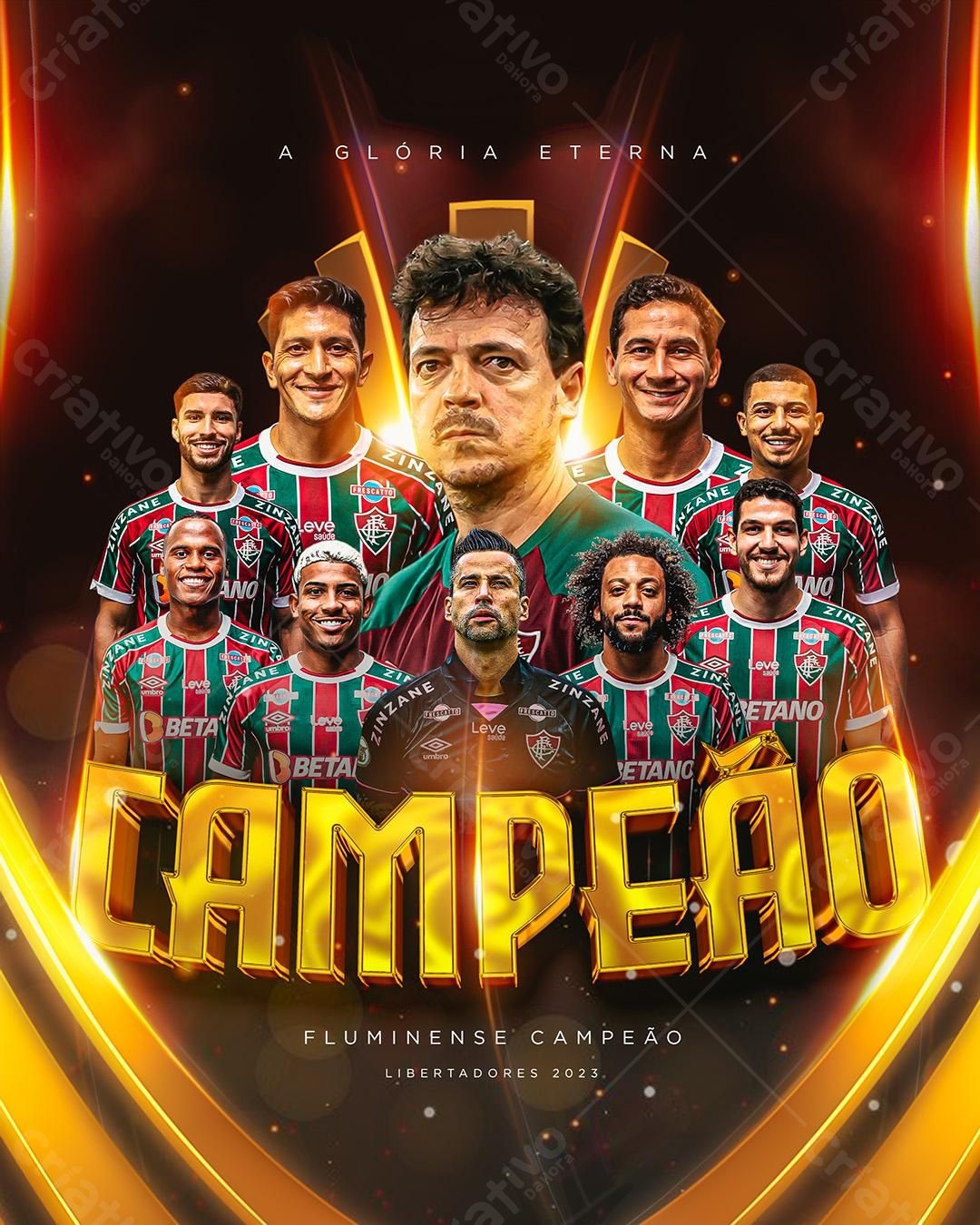 1080x1350 Fluminense Campeão Libertadores 2023, Phone