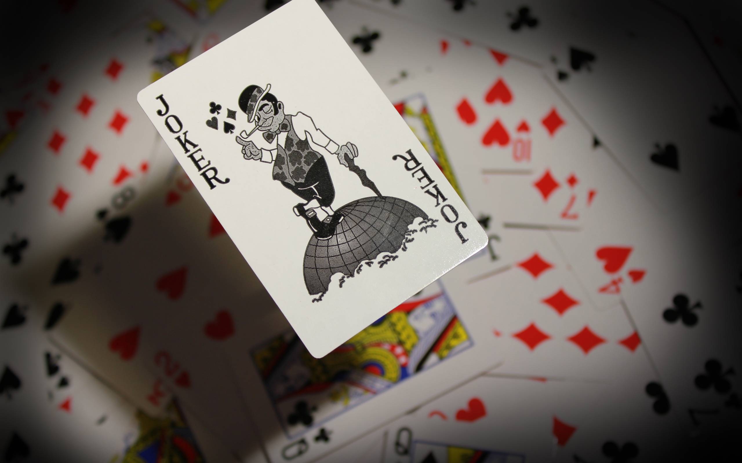 2560x1600 Joker Playing Card Wallpaper, Desktop