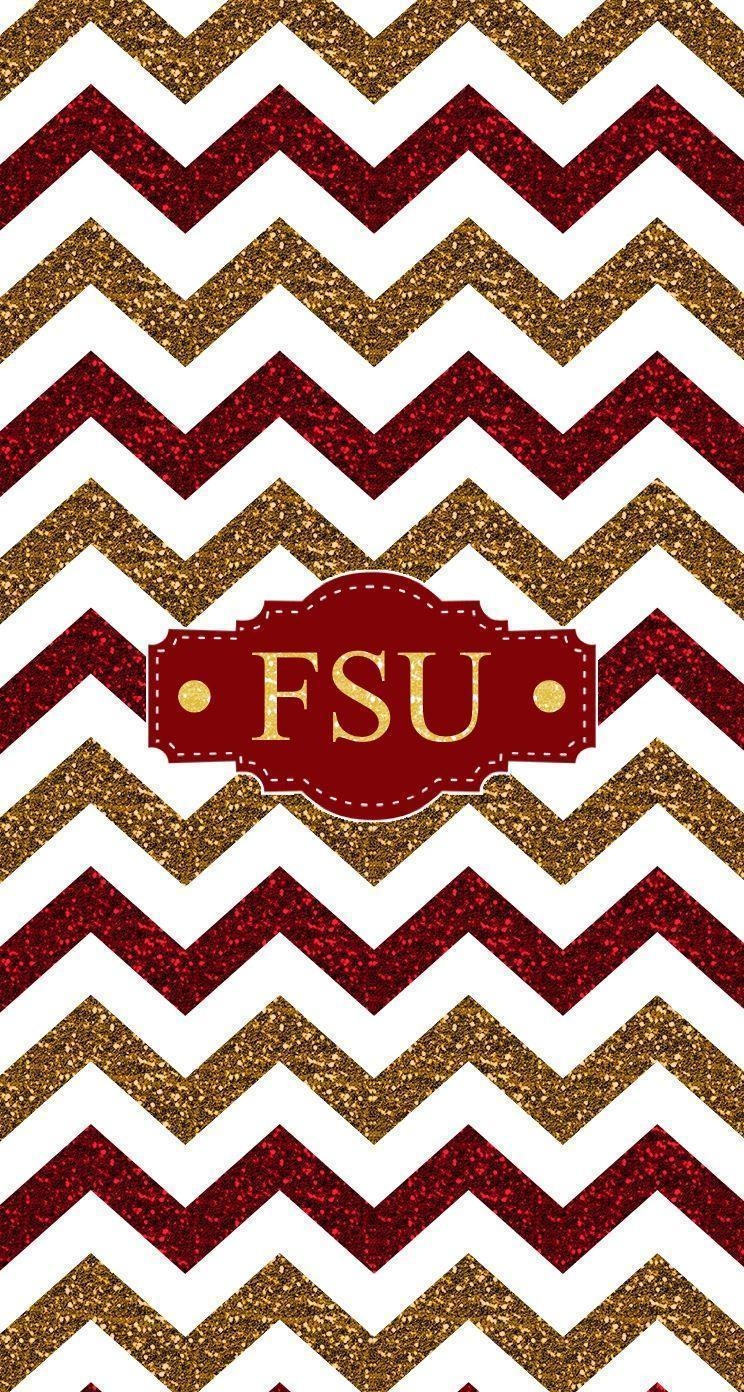 750x1400 Florida State FSU glitter chevron monogram wallpaper. Made, Phone