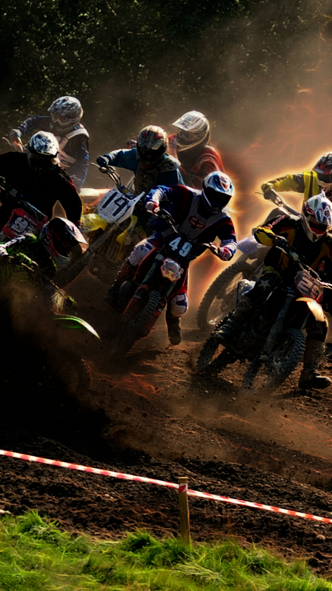 1080x1920 Motocross iPhone Background, Phone