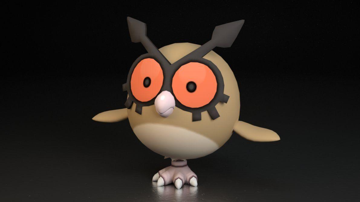 1200x670 163. Hoothoot, Desktop