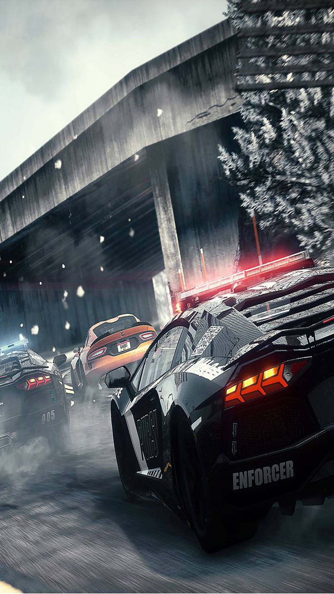 1080x1920 Download Need For Speed Police Car Chasing Cars iPhone Wallpaper, Phone