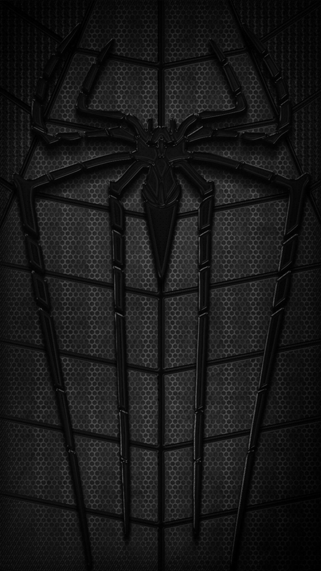 1080x1920 Spider Man Logo White Phone Wallpaper Free Spider Man Logo, Phone