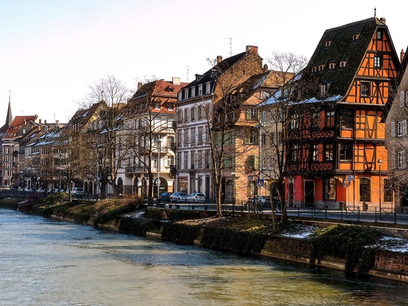 1370x1030 Wallpaper Cities France Strasbourg, Desktop