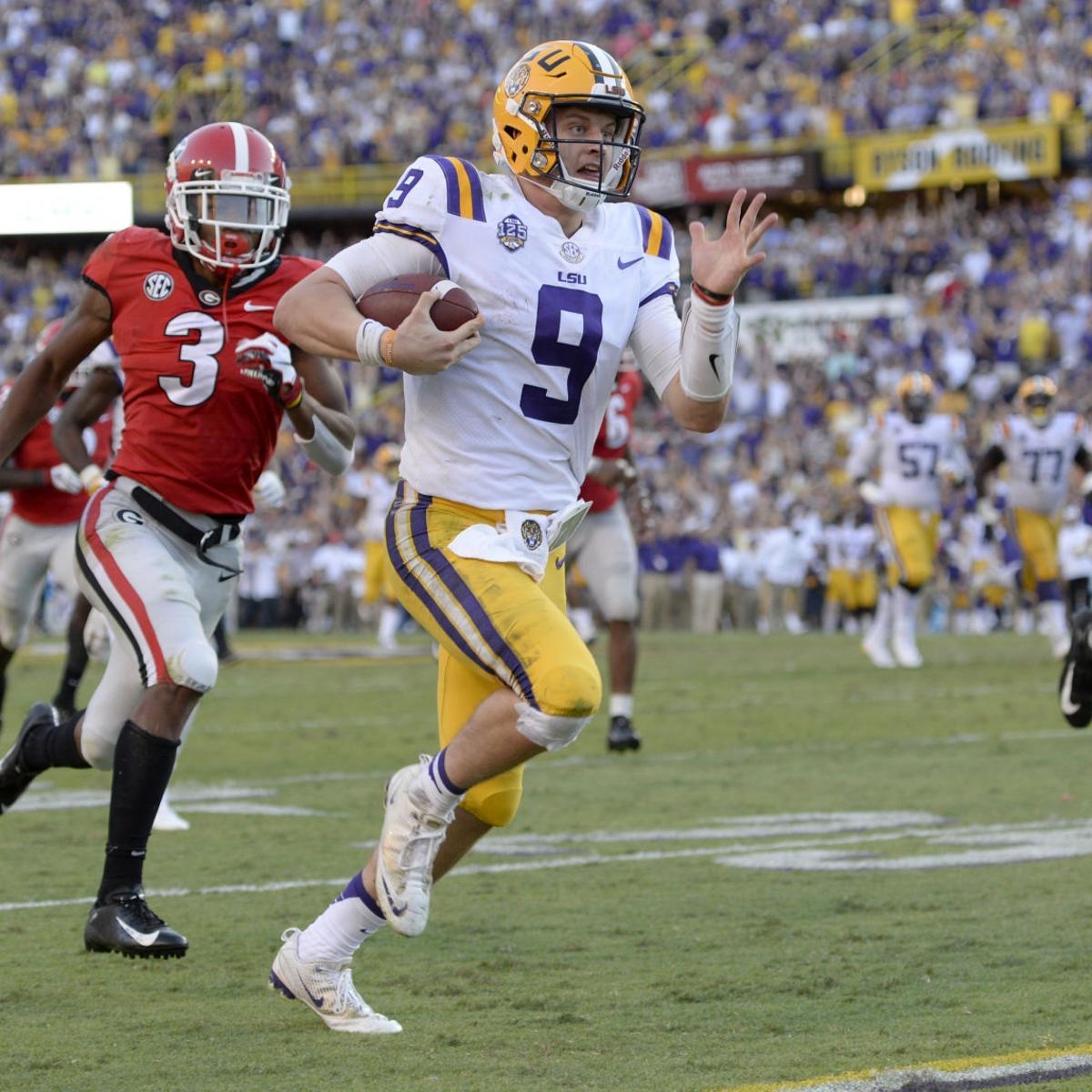 1200x1200 LSU's Joe Burrow told strength coach he wants to bulk up, Phone