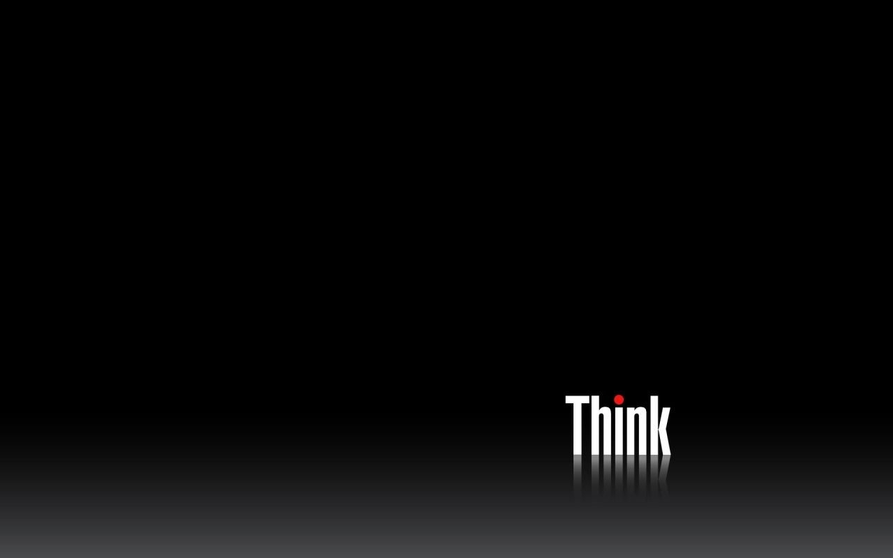 1280x800 Think Black desktop PC.wallpaperafari.com, Desktop