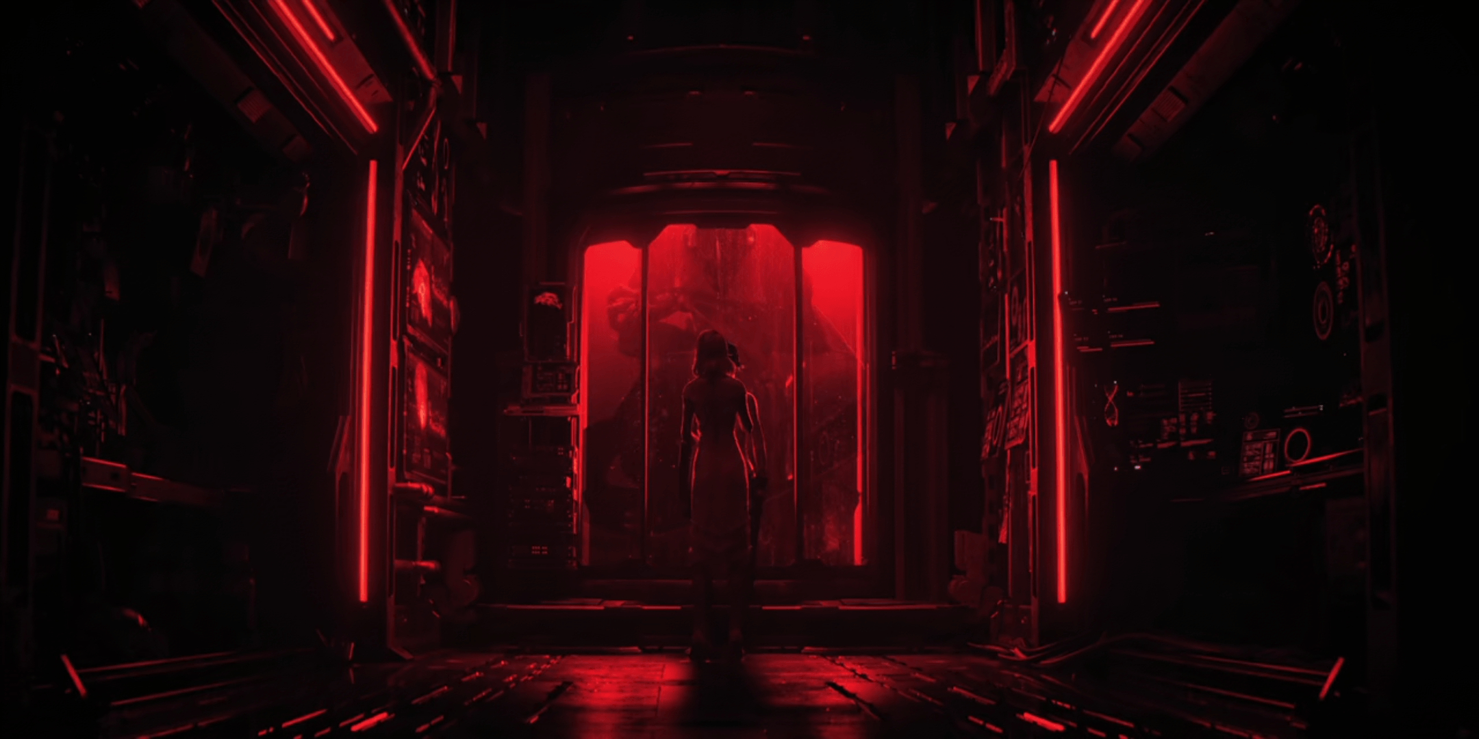 2160x1080 Love, Death and Robots, Dual Screen