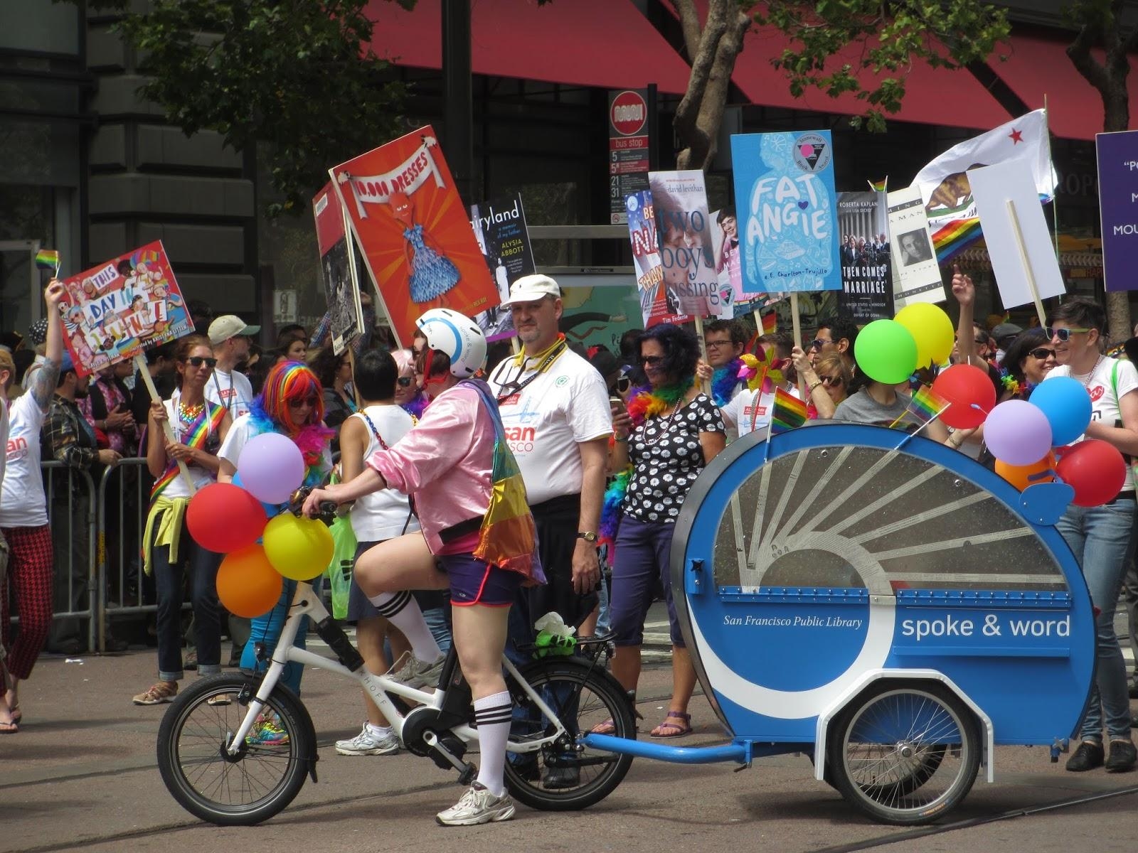 1600x1200 Mystery Fanfare: Books at SF Pride Parade!, Desktop