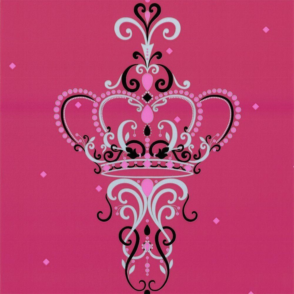 1000x1000 Pink Crown Wallpaper, Phone