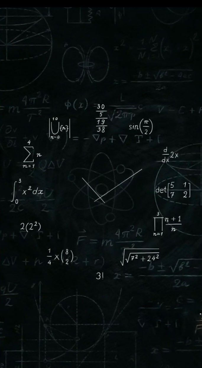 690x1240 Phone wallpaper. Math wallpaper, Math clock, Phone wallpaper, Phone