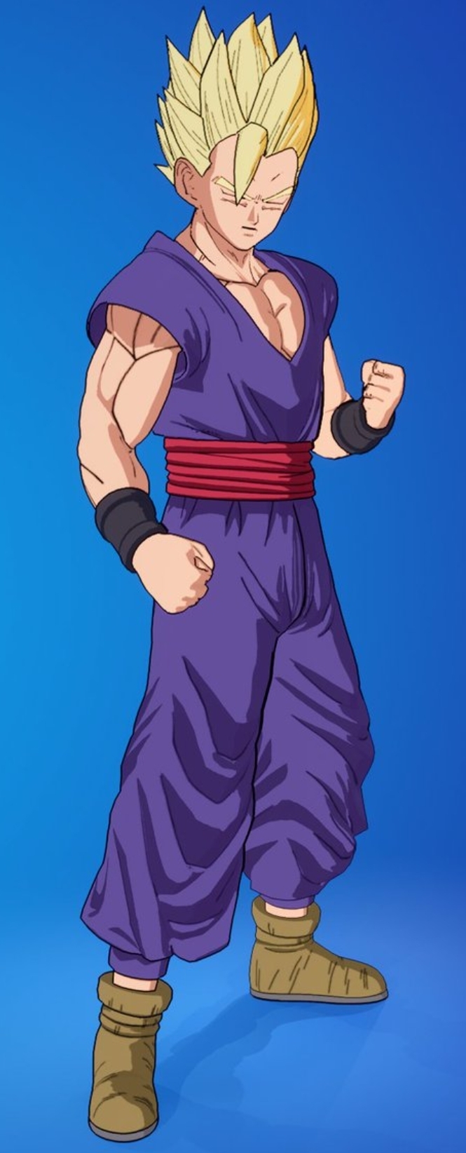 670x1650 Son Gohan Fortnite wallpaper, Phone