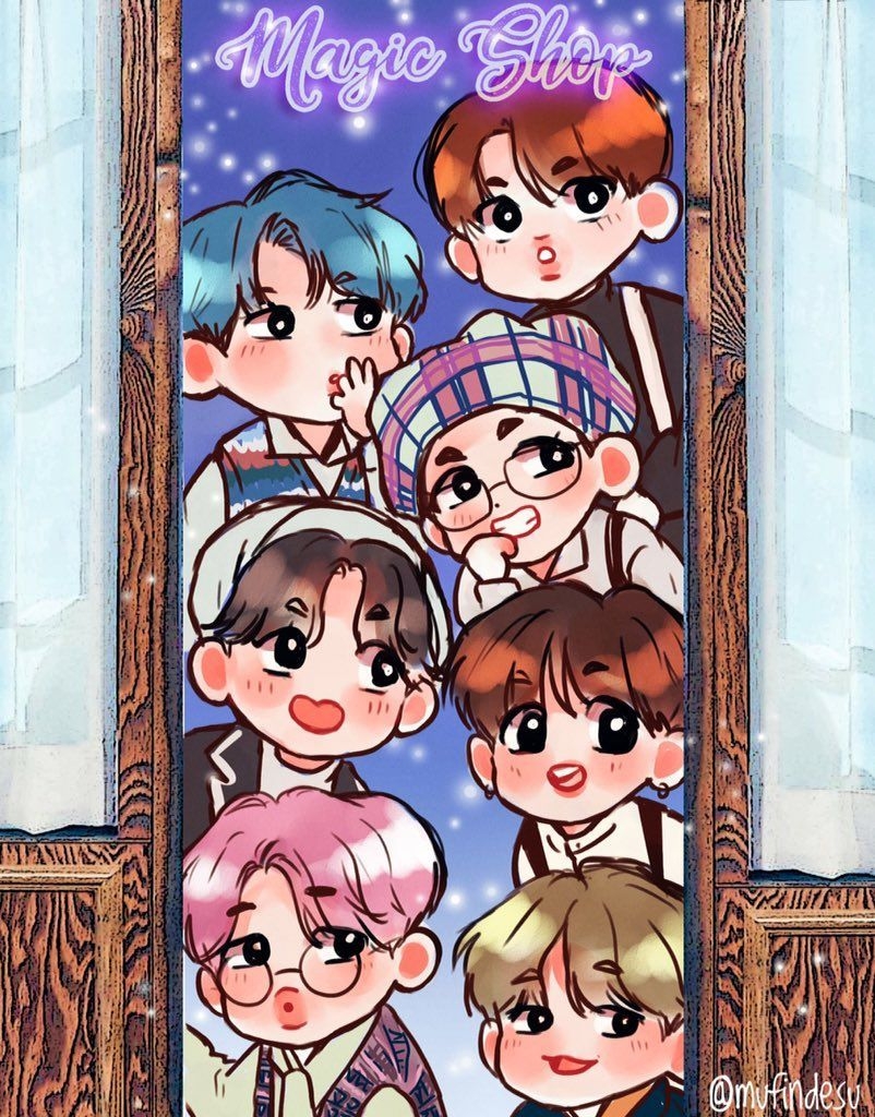 810x1030 Wallpaper Bts Anime Drawings, Phone